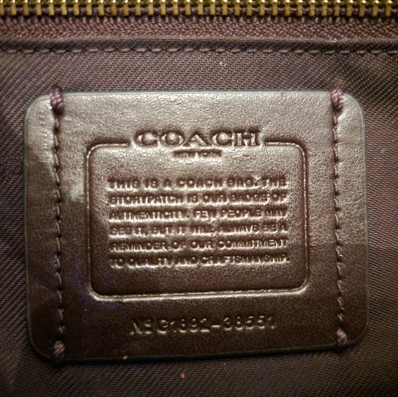 Coach Shoulder Bag with Embelishments - Picture 4 of 13